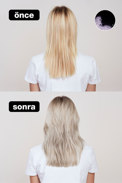 Milkshake Icy Blond Çok Açık Sarı Ve Platin Sarı Şaçlar Için Şampuan 300 Ml