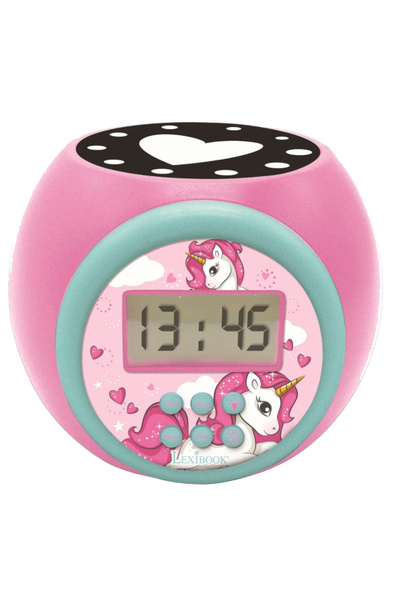 LEXIBOOK Ceas deșteptător cu proiector Unicorn (RL977UNI)