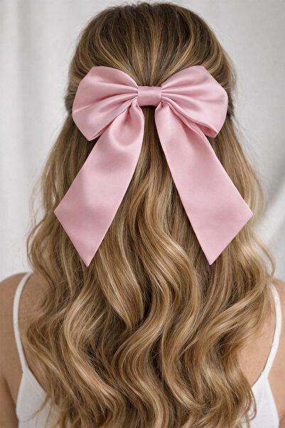 Modex Prašnjavo roza automatska kopča za rep (17 cm)