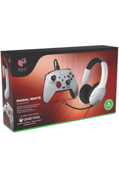 Pdp Pachet Rematch și Airlite Radial White - Xbox Series X
