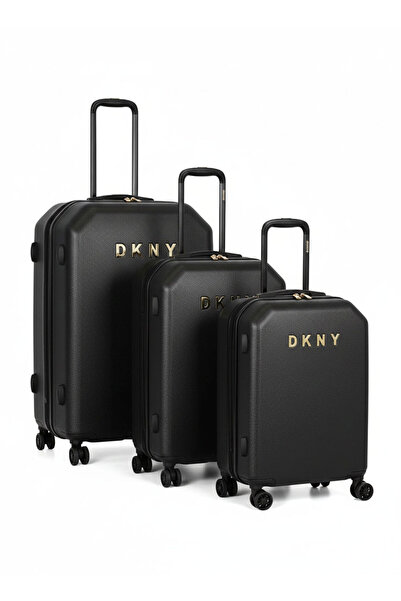 Dkny Allure Hardside Luggage set of 3 on Wheels | Ultra Lightweight ABS Spinn...