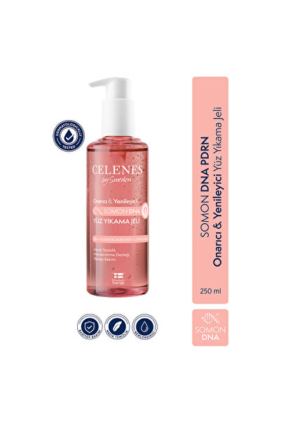 celenes by sweden Somon DNA PDRN Onarıcı & Yenileyici Yüz Yıkama Jeli, 250 ml