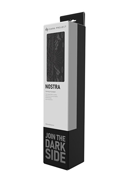 DARK PROJECT Mousepad Nostra Negru