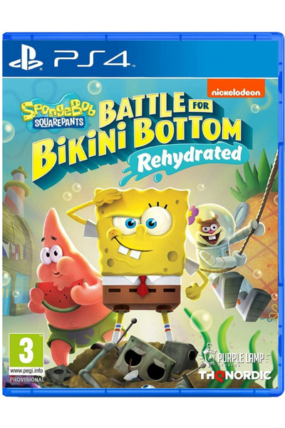 NİCKELODEON Spongebob SquarePants: Battle for Bikini Bottom pentru PS4 - Rehy...