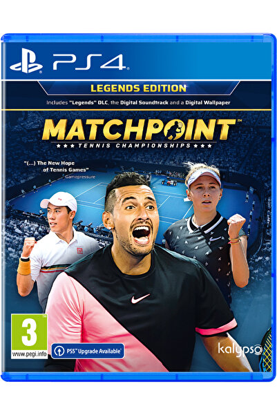 KALYPSO Matchpoint: Tennis Championships Legends Edition - PS4