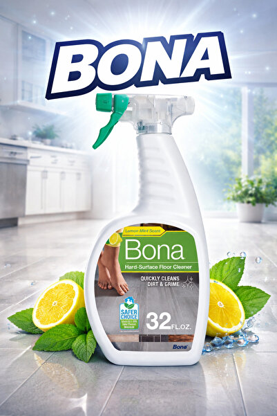 BONA معطر الليمون والنعناع 32 أونصة للأسطح الصلبة