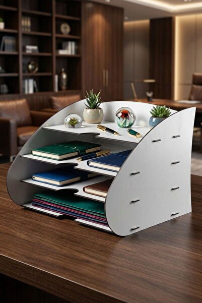 StarLightning Λευκό Χρώμα Μοντέλο 3 - Organizer Desk Organizer, Organizer Des...