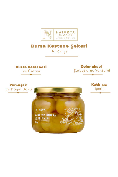 NATURCA ANATOLIA Naturca Bursa Kestane Şekeri 500g