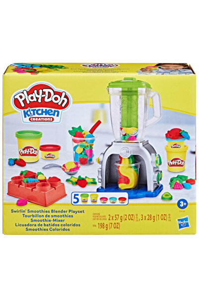 Hasbro Set de joacă Play-Doh Kitchen Creations Swirlin Smoothies cu blender (...