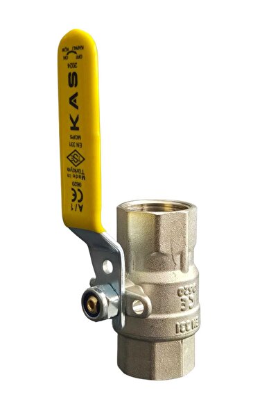 KAS صمام كروي للغاز ذو تمرير كامل 3/4 (موب 5)