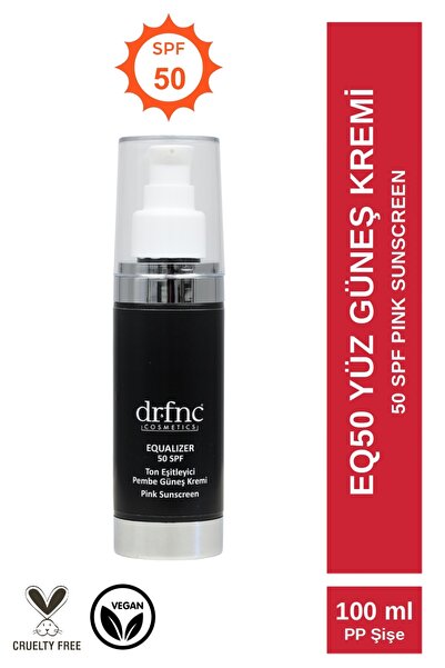 dr.fnc EQ 50 Spf - Ton Eşitleyici Pembe Yüz Güneş Kremi - Mineral UV Filtreli...