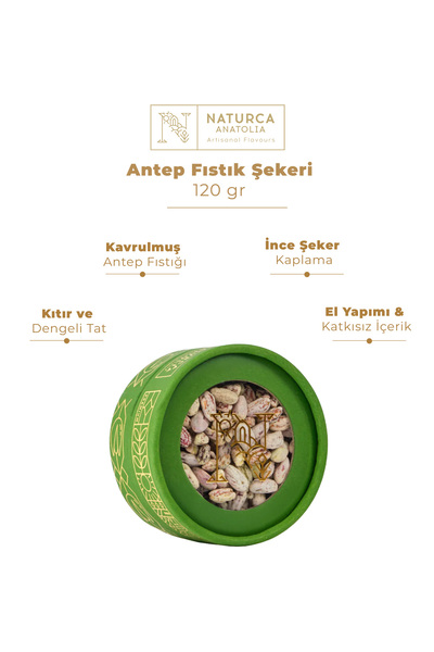 NATURCA ANATOLIA Naturca Fıstık Şekeri 120g