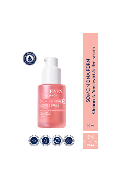 celenes by sweden Somon DNA PDRN Onarıcı & Yenileyici Active Serum, 30 ml