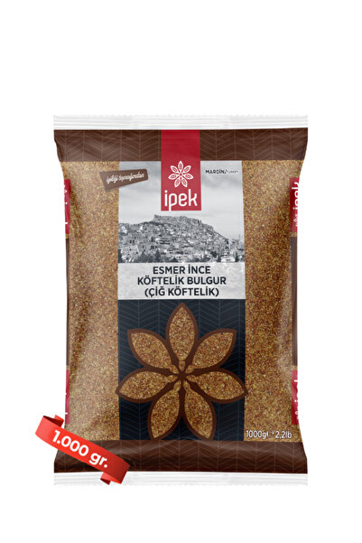 İpek Esmer İnce Köftelik (Çiğ Köftelik) Bulgur 1 kg