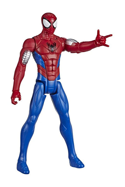 Hasbro Figurina Marvel Spider-Man Blast Gear Titan Hero Series Armored Spider...