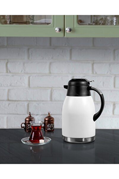 AHİR TİCARET Penguen 2 Lt. New Titanium Kaplı White Termos