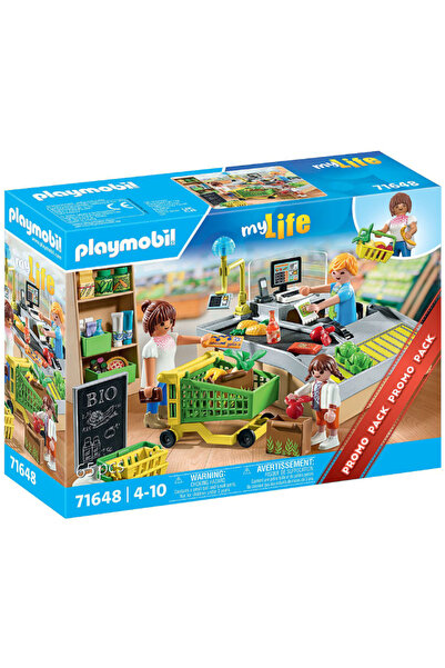 Playmobil Set de joacă - Pachet promoțional pentru supermarket cu produse