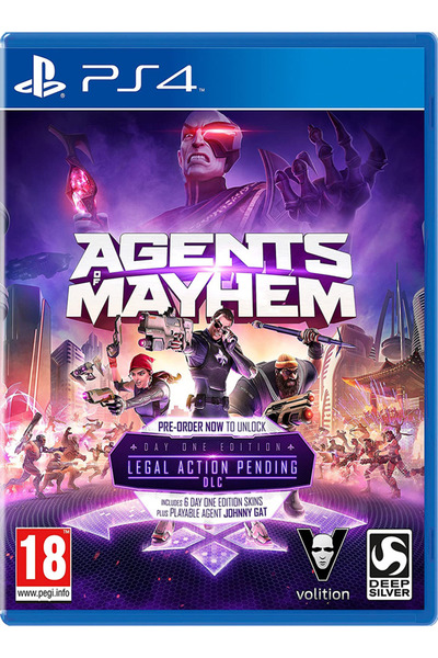 Techland Agents of Mayhem Day One Edition /PS4