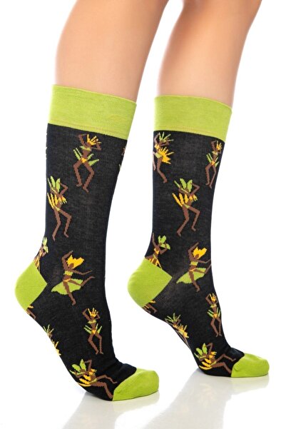 DAYCO Unisex Dance Patterned Socks