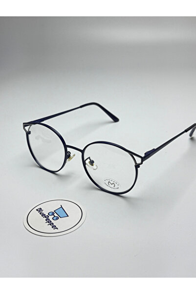 BluePepper نظارات Orion للجنسين باللون الأزرق الداكن - حماية من الضوء، نظارات...