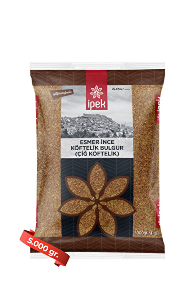 İpek Esmer İnce Köftelik (Çiğ Köftelik) Bulgur 5 kg