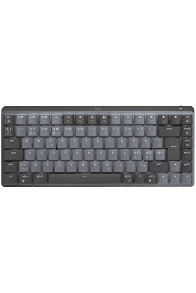 logitech Tastatură mecanică compact wireless iluminată MX (Nordic) cu comutat...