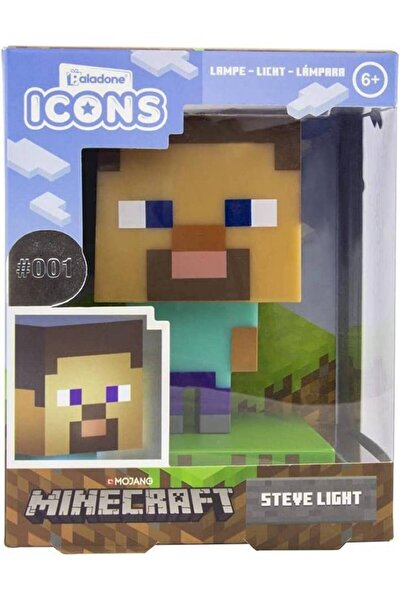 Paladone Minecraft Steve Icon Light BDP (PP6594MCFV2)