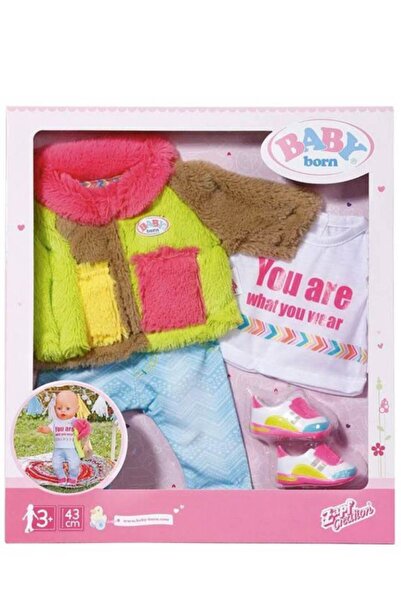 ZAPF CREATION BABY born Haină colorată Deluxe 43cm (830154)