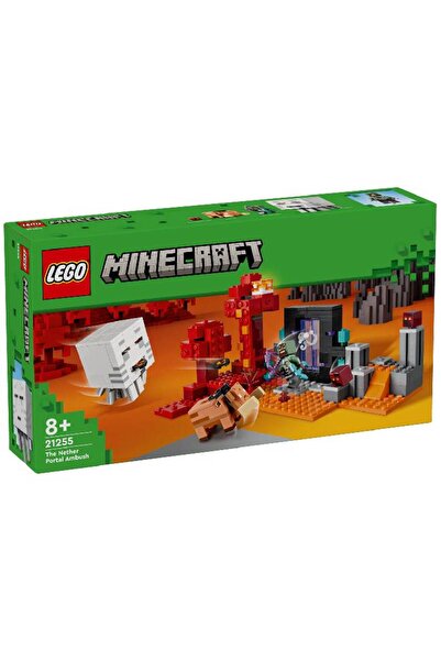 LEGO Minecraft Ambuscada Portalului Nether (21255)