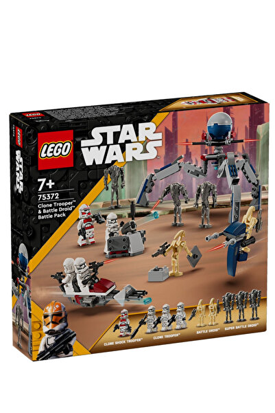 LEGO Star Wars Clone Soldier™ și Battle Droid™ Battle Pa (75372)