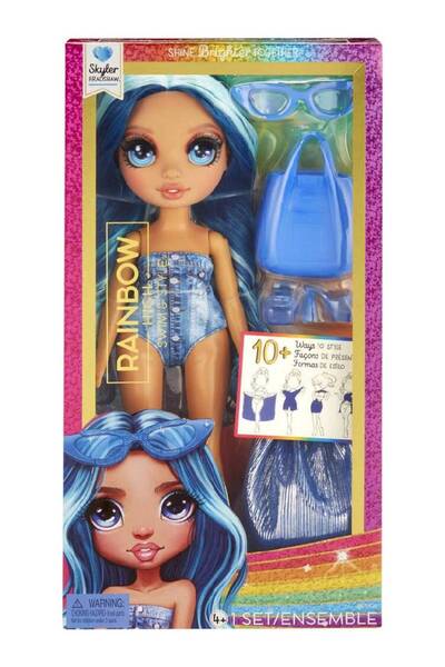 MGA Păpușa de modă Skyler, model Rainbow High Swim