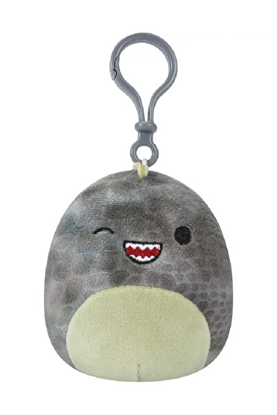 Squishmallows Plus P15 Clip On Xander T-Rex Gri cu Clipire 9 cm