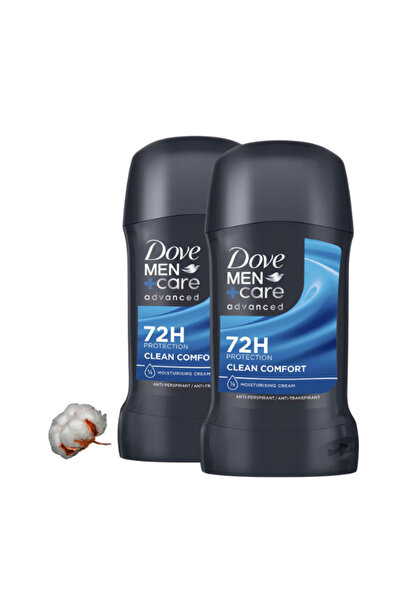 Dove Men Erkek Deodorant Stick Clean Comfort Stick 50 ml X2
