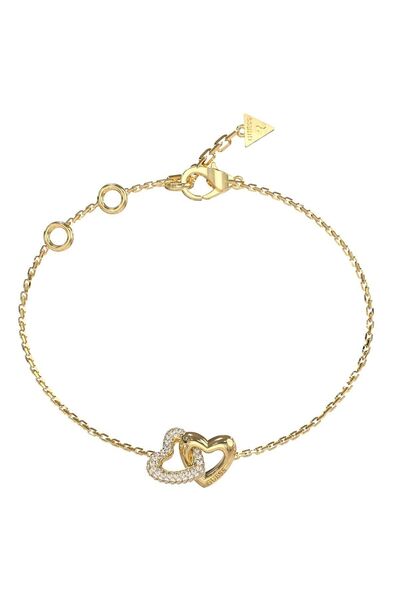 Guess JGUJUBB06014JWYGS سوار نسائي على شكل قلب