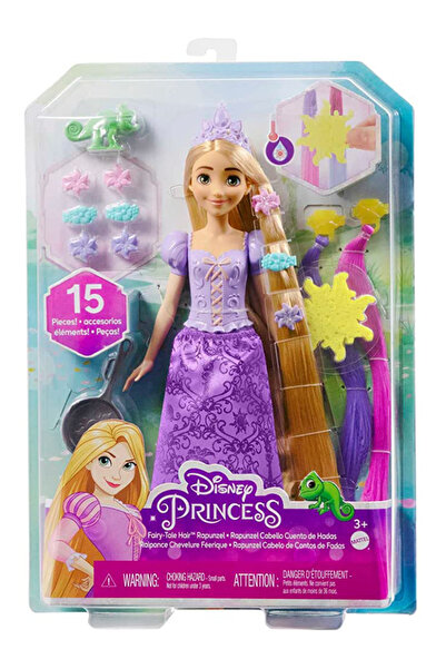 DİSNEY PRİNCESS Papusa Fairy-Tale Hair Rapunzel (HLW18)