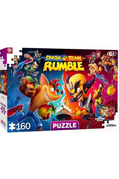 Good Loot Puzzle pentru copii Crash Rumble Heroes 160 piese