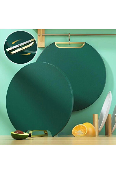 Go İthalat Kitchen Cutting Board for Vegetables, Fruits, Meat, Fish, Bread wi...