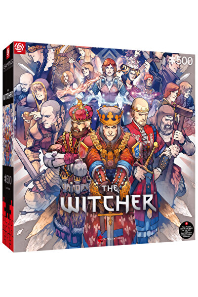 OEM Puzzle Good Loot Gaming The Witcher Northern Realms (500 de piese)