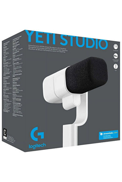 logitech Microfon G Yeti Studio Alb - PC