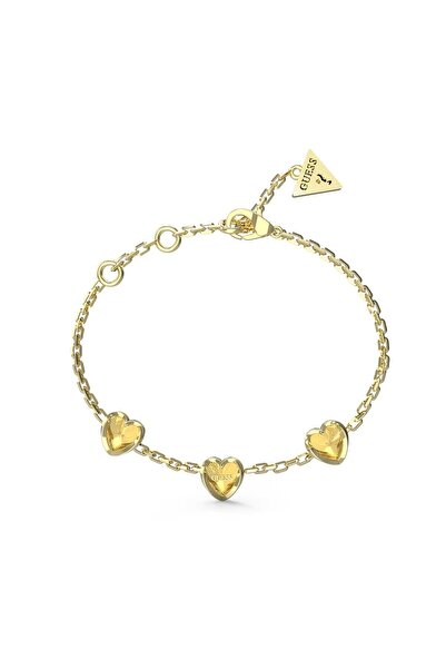 Guess JGUJUBB04611JWYGS سوار نسائي على شكل قلب