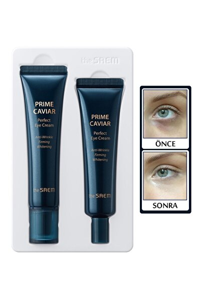 THE SAEM Prime Caviar Siyah Havyar Özlü Yaşlanma Karşıtı Sıkılaştırıcı Göz Kr...