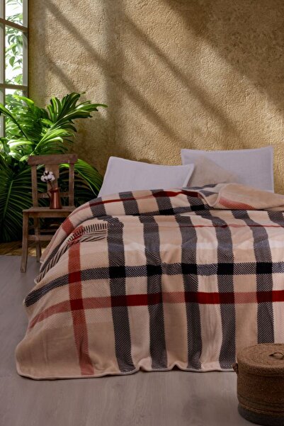 MİNK Mink All Season 500 Bež Jednokrevetno Ćebe / Prekrivač za krevet 160*220 cm