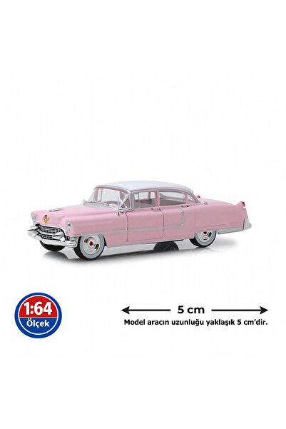 Greenlight 1:64 Ölçek 1955 Cadillac Fleetwood Serisi Elvis Presley Diecast Me...