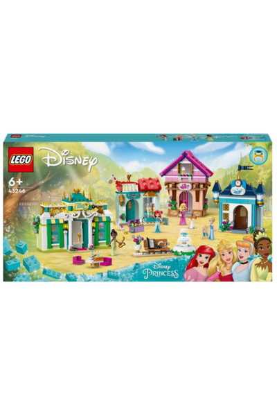 LEGO Prințesa Disney Aventură în Piața Prințeselor Disney (43246)