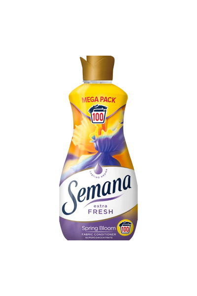 Semana Set of 2 x Spring Bloom Fabric Softener, 100 Washes, 2 l