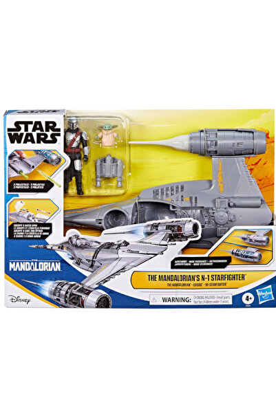 Hasbro Star Wars Set de figurine și luptător stelar N-1 al Mandalorianului - ...