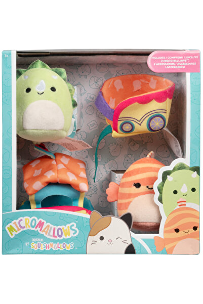 Squishmallows Set de accesorii de pluș Micromallows Ticket to Ride (SQMM0015)