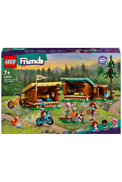 LEGO Cabane confortabile în tabăra Friends Adventure Camp (42624)