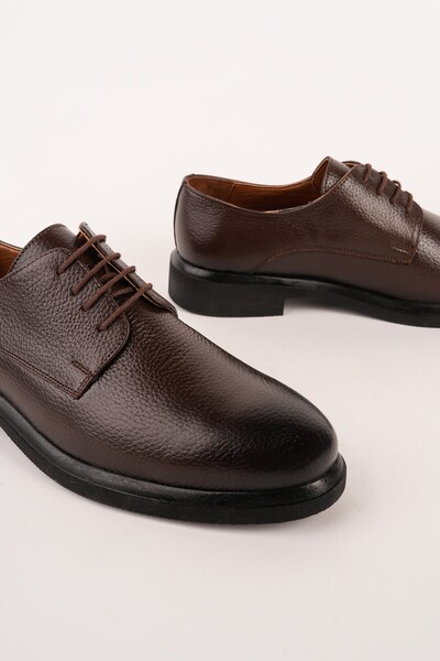 MUGGO DANİEL Чоловічі класичні повсякденні черевики з шнурівкою з натуральної...