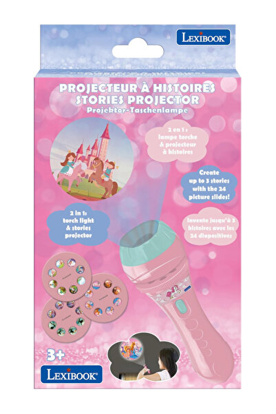 LEXIBOOK Proiector și lanternă Unicorn Stories (LTC050UNI)